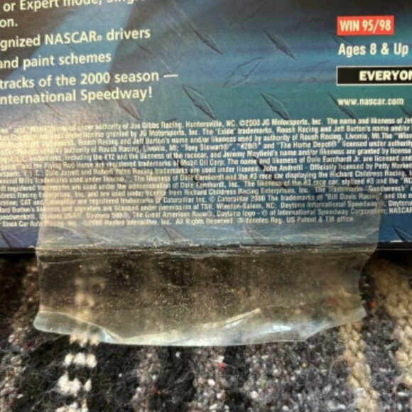 NASCAR Heat CD-ROM Game Hasbro 2000 Big Box PC Game CD IS SEALED - Picture 5 of 5